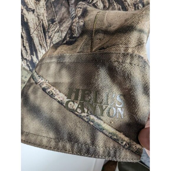 Browning Hell's Canyon Jacket Size Medium Flannel Lined Camo Mossy Oak Breakout - Picture 7 of 9